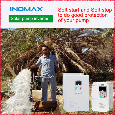Harga yang bagus Pompa air 2.2 Kw Solar Inverter Soft start dengan over current Perlindungan on line