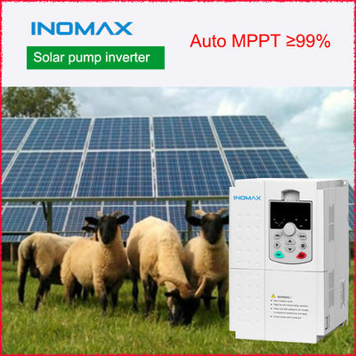 Harga yang bagus 7.5KW Inomax Solar MPPT Inverter Untuk Pompa Surya Dan Irigasi Surya Tanpa Baterai on line